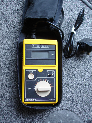 Megger cbt2 rcd tester circuit - megger,