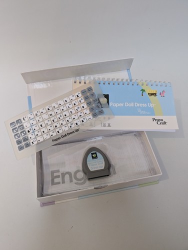Cricut cartridge paper doll - |,