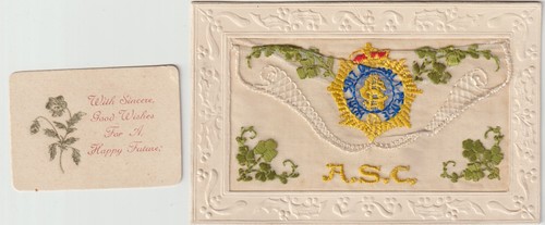 Silk postcard army - ww,