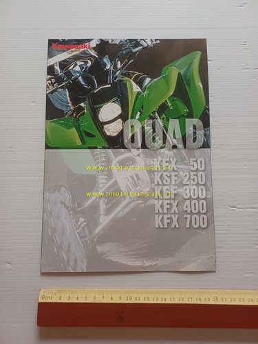 Kawasaki kfx 400 700 ksf - kawasaki, 50-400-700