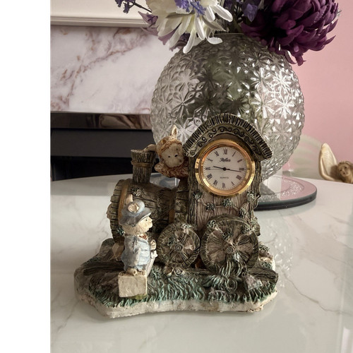 Juliana resin mantel clock - juliana,