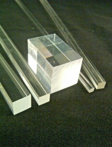 Square acrylic rod perspex - square,