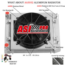 3 Rows Radiator Shroud Fan For