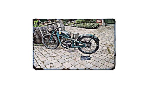 Coventry eagle motorbike sign - motorbike,