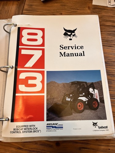 Bobcat 873 skid steer loader - 873,