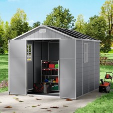 Large Plastic Shed 8x8 6x8