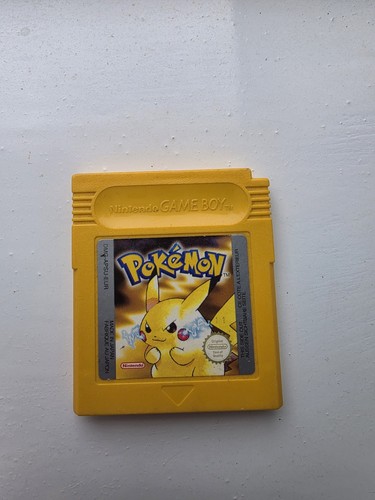 Pokemon yellow nintendo - nintendo, game