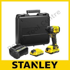 Stanley Fatmax SFMCF810D2K Recon V20 18V Li-Ion Impact Driver 2x 2Ah + Kit Box