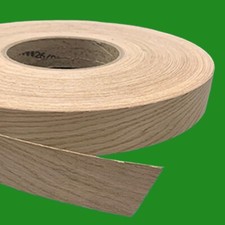 1m x 50mm White Oak Iron-On Edge Veneer Real Wood Countertop Worktop Edging Tape