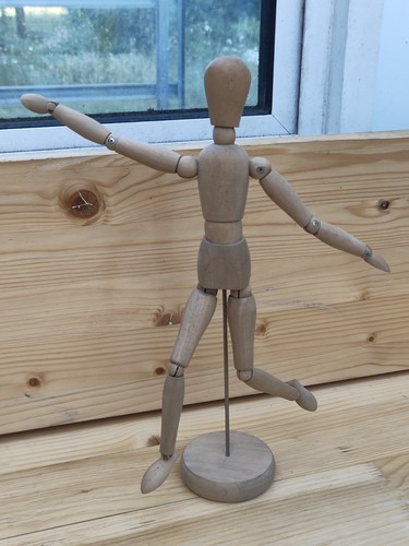 Vintage solid beech artists - solid,