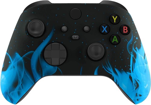 Xbox blue flames modded rapid - blue,