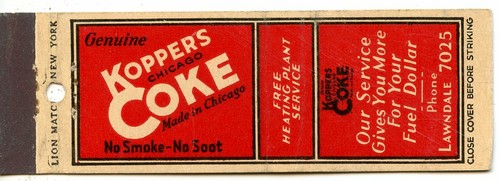 Koppers coke fuel - koppers, fuel,