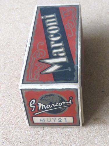 Radio valve marconi - valve.,