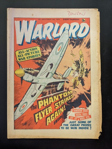 Warlord comic october - comic,