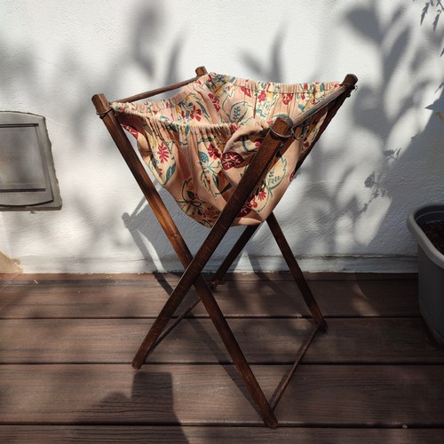 Vintage folding knitting caddy - knitting,