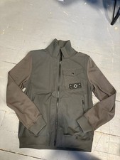 MA Strum mixed media zip sweat