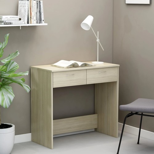 Sonoma oak desk 80x40x75 - sonoma,