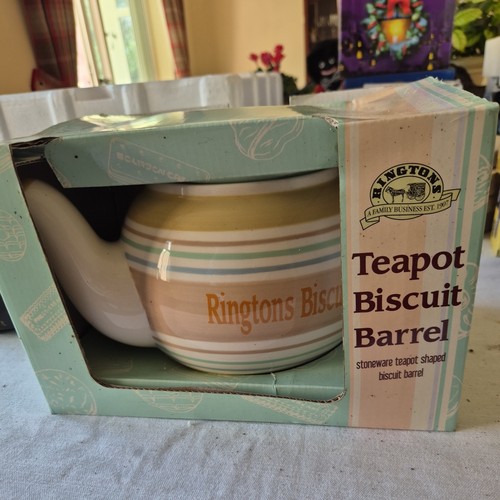 Ringtons tea pot biscuit - tea,