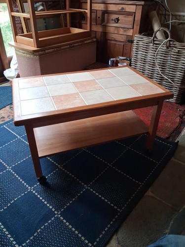 Vintage tile topped - tile,