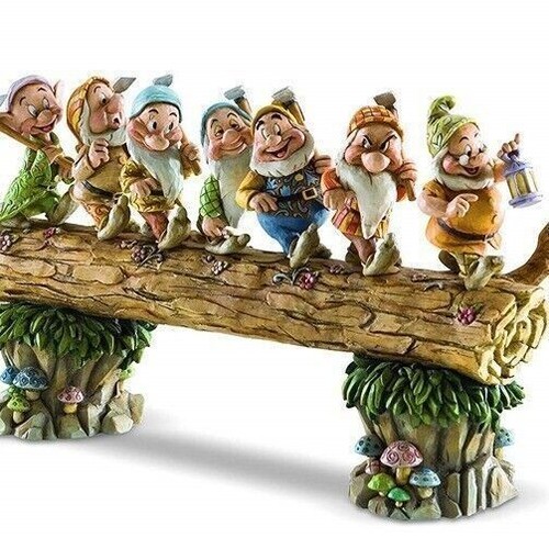 Fairy tales seven - dwarfs, tree