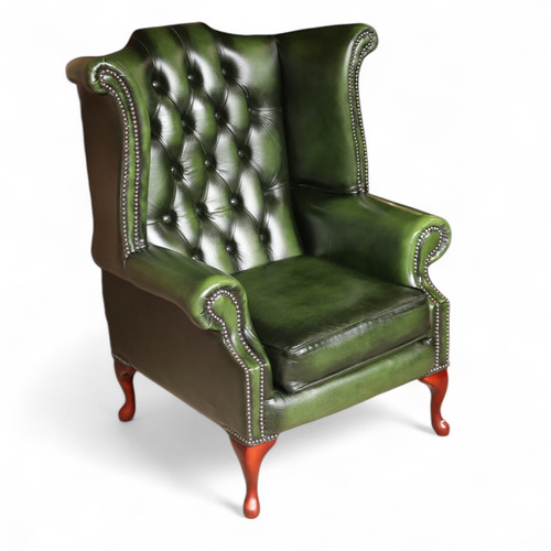 Vintage green leather - vintage,