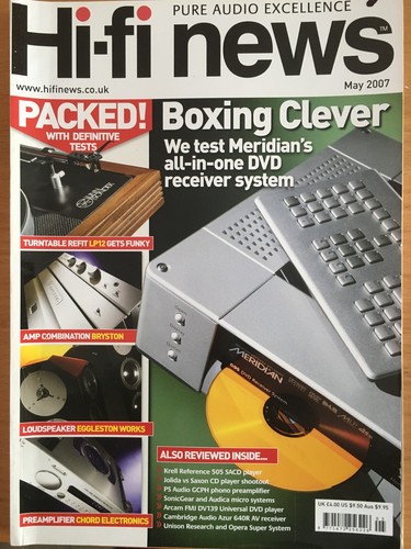 News may 2007 arcam - hi-fi,