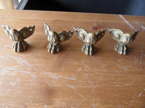 Antique ornate brass claw - antique,