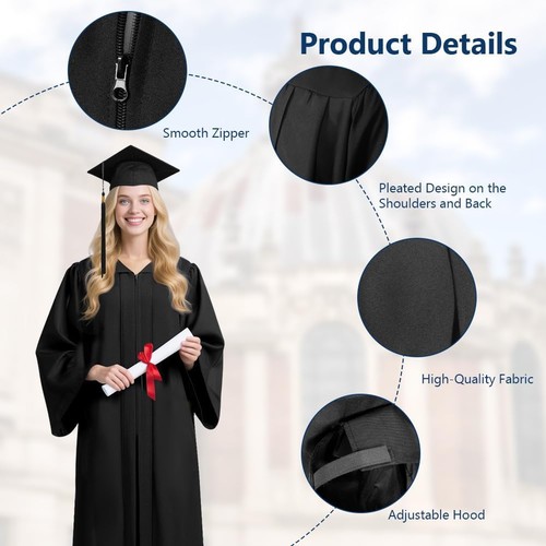 Graduation gown cap set - graduation,