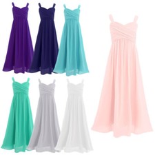 UK Flower Girls Pleated