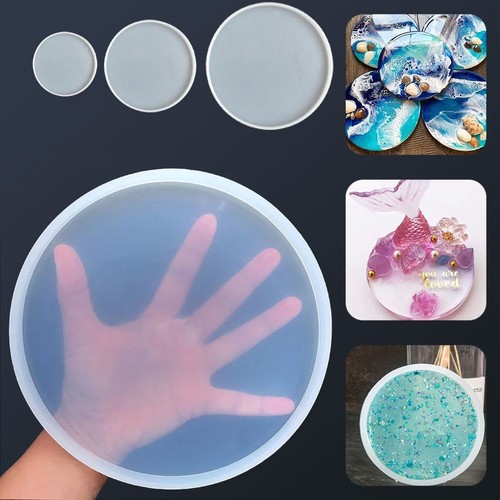 Silicone coaster mold epoxy - silicone,