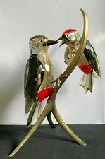 SWAROVSKI CRYSTAL PARADISE BIRDS - WOODPECKERS BLACK DIAMOND 957562