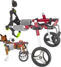 Dog Wheelchair, Medium Pet Dog Wheelchair, Dog Mobility Harness Wheelchair, Two