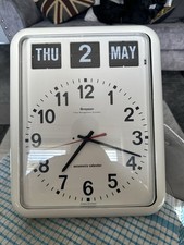 Grayson Large Calendar Clock