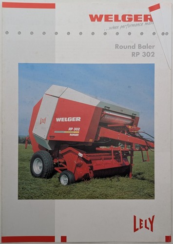 Original lely welger 302 - welger,