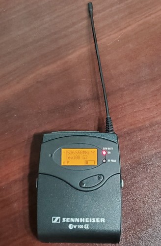 Sennheiser sk100 wireless - sennheiser, g3