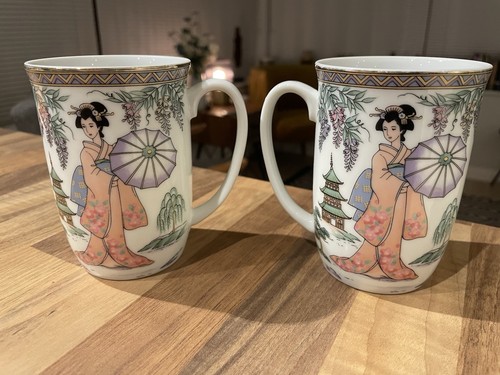 Japanese giesha bone china - japanese,