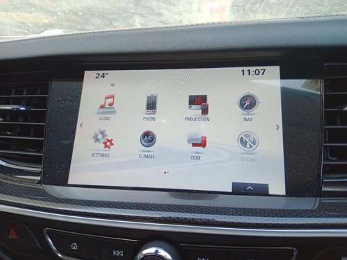 Vauxhall insignia display - vauxhall,
