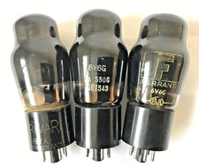 6V6G x3 Tube Valve Brimar KT61