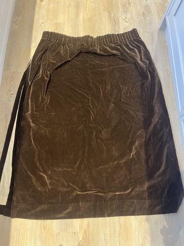 Vintage cotton velvet curtain - cotton,