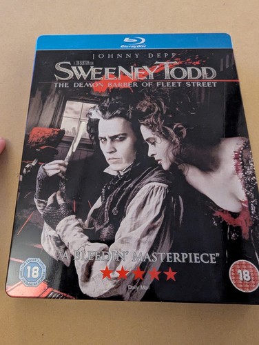 Sweeney todd blu - todd, [blu-ray]