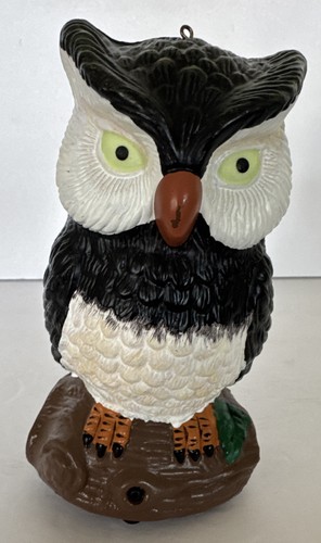 Hooting owl motion - owl, activate