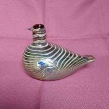 Vintage Finnish Oiva Toikka Design Glass Bird