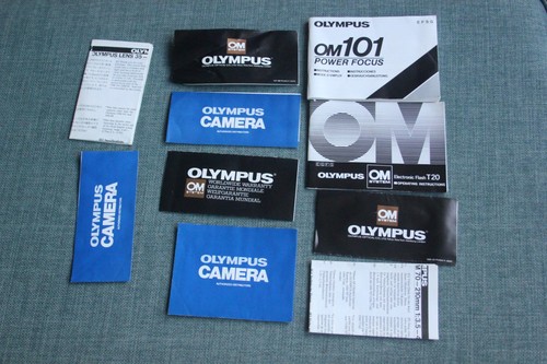 Bundle olympus manuals and - bundle, of