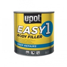 UPOL EASY 1 BODY FILLER DEEP FILL CAR BODY FILLER  3L - WITH HARDENER + SPREADER