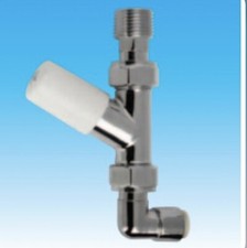 Joblot 2 X MYSON MATCHMASTER 10MM STRAIGHT LOCKSHIELD RADIATOR VALVE MR10LSCPF90