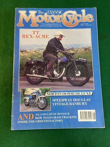 Classic motorcycle aug - classic, 1990