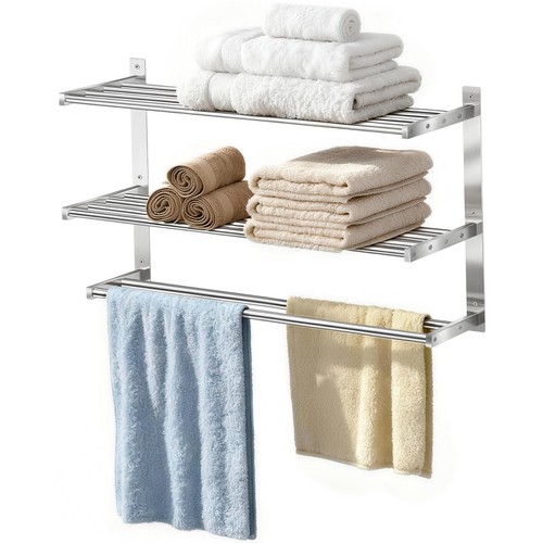 Towel rack with shelf inch - towel,