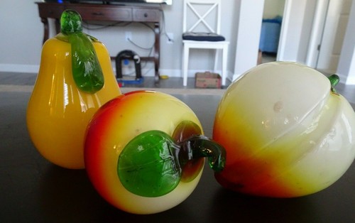 Lot amberina yellow red - 3,