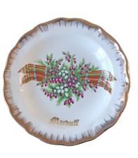 Liverpool Road Pottery Staffordshire, Macduff Tartan Trinket Dish 4.5"
