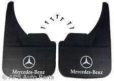 MUD FLAPS FOR MERCEDES BENZ MODELS UNIVERSAL FIT A B C CL CLK E SL CLASS